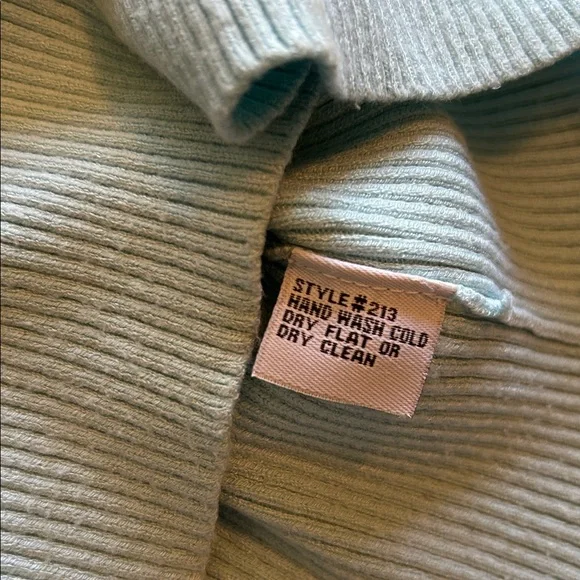 CAbi Cardigan Sweater | Tank Set In Aquamarine Style Numbers 212 & 213 - Picture 6 of 7